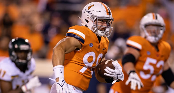 Jacob Rodriguez Virginia Cavaliers football